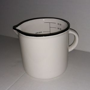 Magnolia homes  small ceramic measure cup